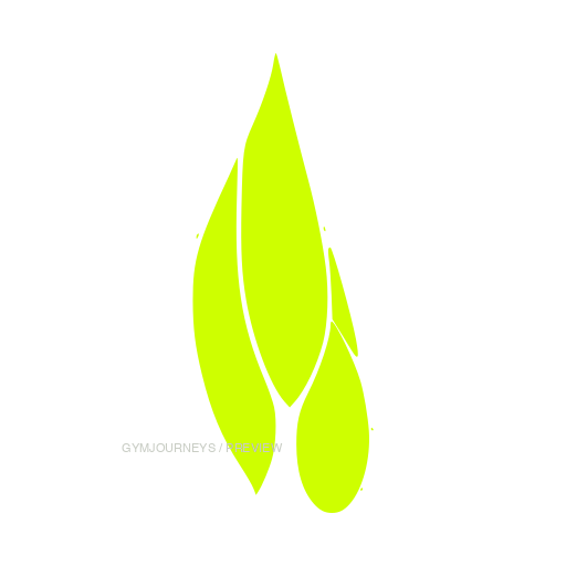 Quads muscle-only icon